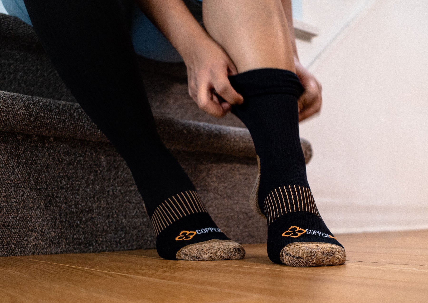 Copper Compression Knee Socks (Black) - Ladies – Copper 88